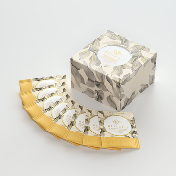 CAJA SACHETS TÉ MATCHA CON CÚRCUMA Y CULTIVOS PROBIÓTICOS- 30 SACHETS