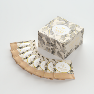 CAJA SACHETS TÉ MATCHA CON JENGIBRE, LIMÓN Y PIMIENTA CAYENA- 30 SACHETS