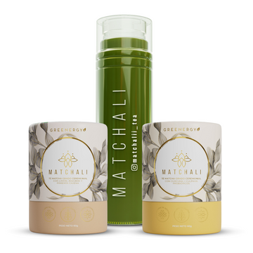 KIT TÉ MATCHA X2 + TERMO MATCHALI - MATCHALI Colombia